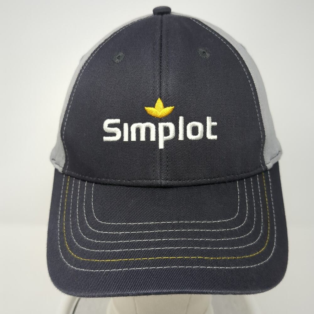 Simplot Strapback Baseball Cap Multi One Size Emb… - image 2